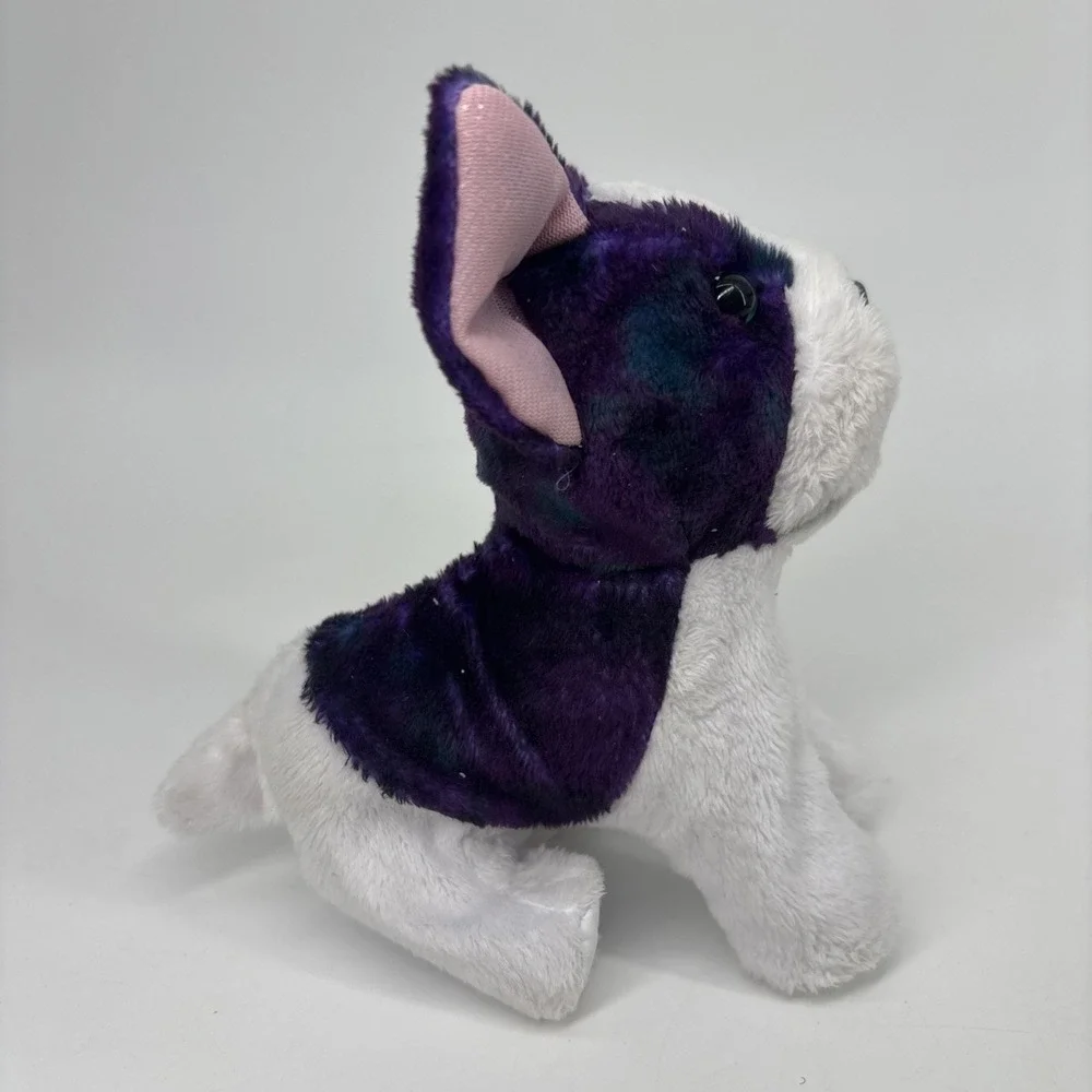 American Girl Berry Brioche Bulldog Pet Dog Poseable Purple Teal 2023